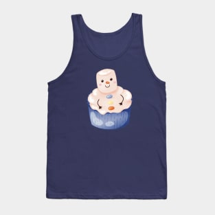 Snowman Cupcake Tank Top